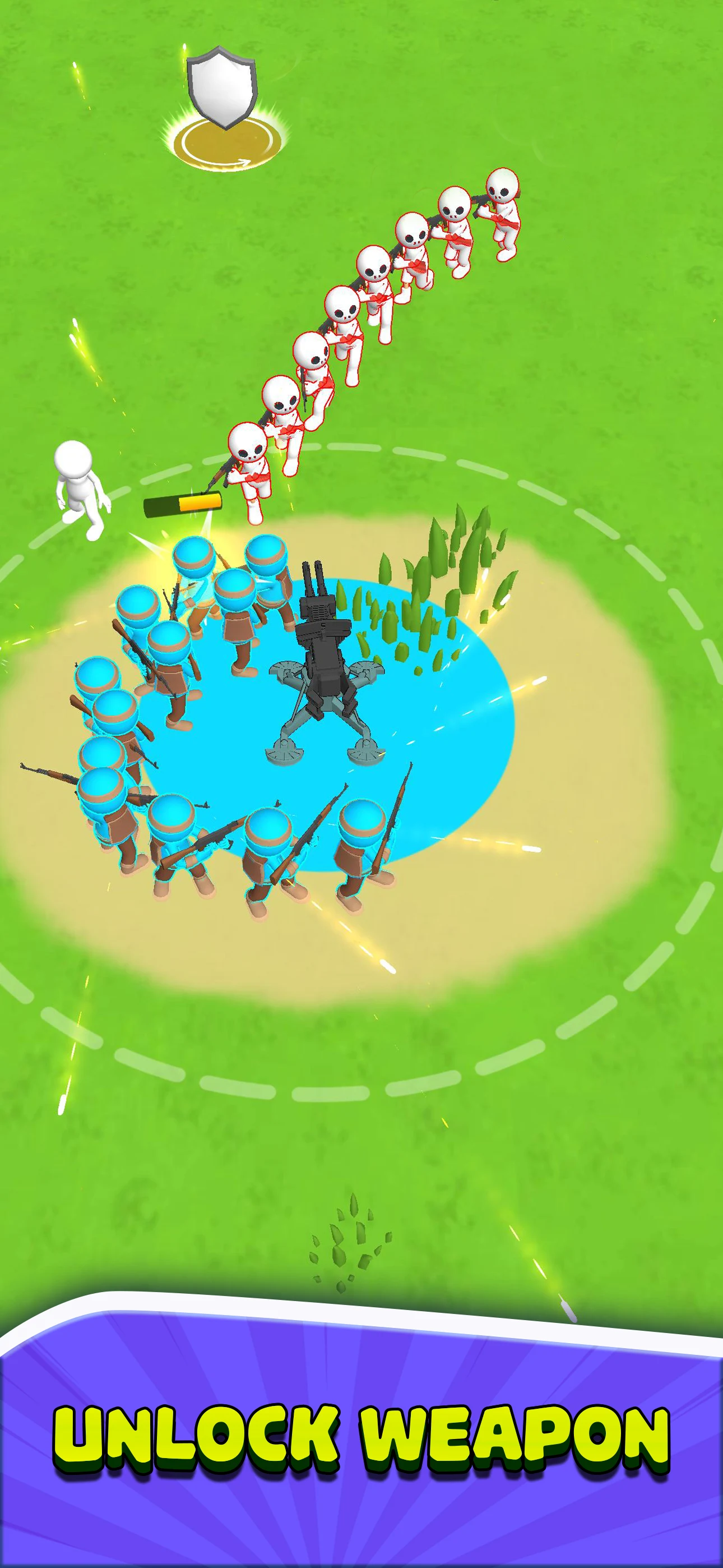 Stickman Snake Survival.io screenshot